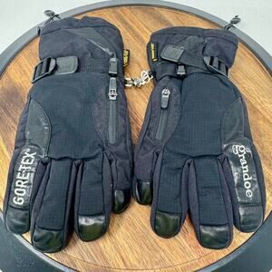 Grandoe Gore-Tex Men's Black Winter Snowboard/Ski Gloves Size Small